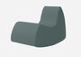 Softline Grand Prix Schaukelsessel - Felt Melange - 293 Grey Green