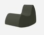 Softline Grand Prix Schaukelsessel - Felt Melange - 294 Dark Green