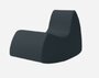 Softline Grand Prix Schaukelsessel - Felt Melange - 295 Black