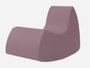 Softline Grand Prix Schaukelsessel - Felt Melange - 640 Purple