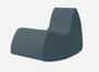 Softline Grand Prix Schaukelsessel - Felt Melange - 846 Blue Grey