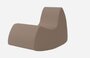 Softline Grand Prix Schaukelsessel - Felt Melange - 849 Light Brown