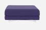 Softline Max Hocker/Einzelbett-Felt - 581 Eggplant