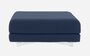 Softline Max Hocker/Einzelbett-Felt Melange - 289 Dark Blue