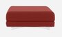 Softline Max Hocker/Einzelbett-Felt Melange - 297 Dark Red