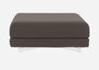 Softline Max Hocker/Einzelbett-Felt Melange - 300 Dark Brown