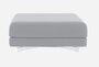 Softline Max Hocker/Einzelbett-Felt Melange - 612 Light Grey