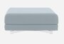 Softline Max Hocker/Einzelbett-Felt Melange - 641 Light Blue