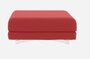 Softline Max Hocker/Einzelbett-Felt Melange - 650 Light Red