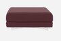 Softline Max Hocker/Einzelbett-Felt Melange - 651 Eggplant