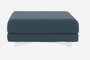 Softline Max Hocker/Einzelbett-Felt Melange - 846 Blue Grey