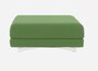 Softline Max Hocker/Einzelbett-Felt Melange - 848 Green