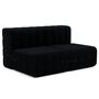 Ambivalenz Flexibler 2-Sitzer 'Curt' von Ambivalenz Ebony - Sera
