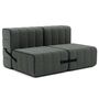 Ambivalenz Flexibler 2-Sitzer 'Curt' von Ambivalenz Gravel - Sera