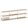 TIPTOE Regal Unit 2 240 cm von Tiptoe 0 Schubladen / Türen, H: 75 cm, Cream White