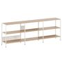 TIPTOE Regal Unit 2 240 cm von Tiptoe 0 Schubladen / Türen, H: 85 cm, Cream White