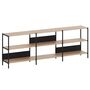 TIPTOE Regal Unit 2 240 cm von Tiptoe 0 Schubladen / Türen, H: 85 cm, Graphite Black