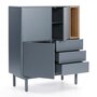 Teulat Cabinet Corvo 100Cm - Pearl Grey