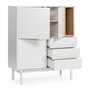 Teulat Cabinet Corvo 100Cm - Creamy White