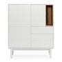 Teulat Cabinet Corvo 100Cm - Creamy White