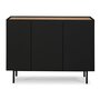 Teulat Chest Of Drawers Arista 110Cm - Black