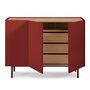 Teulat Chest Of Drawers Arista 110Cm - Red