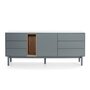 Teulat Chest Of Drawers Corvo 180Cm - Grey