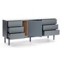 Teulat Chest Of Drawers Corvo 180Cm - Grey