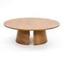 Teulat Coffee Table Cep Ø110Cm - Natural