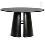 Teulat Dining Table Cep Ø137Cm - Black