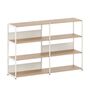 TIPTOE Regal Unit 3 160 cm von Tiptoe 0 Schubladen / Türen, Cream White