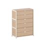 TIPTOE Regal Unit 3 80 cm von Tiptoe 3 Schubladen, Cream White