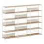 TIPTOE Regal Unit 5 240 cm von Tiptoe 0 Schubladen / Türen, Cream White