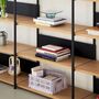 TIPTOE Regal Unit 5 240 cm von Tiptoe 0 Schubladen / Türen, Graphite Black