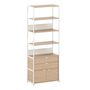 TIPTOE Regal Unit 6 80 cm von Tiptoe 1 Schublade / 1 Tür, Cream White