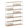 TIPTOE Regal Unit 6 160 cm von Tiptoe 0 Schubladen / Türen, Cream White