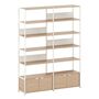 TIPTOE Regal Unit 6 160 cm von Tiptoe 2 Türen, Cream White