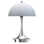 Louis Poulsen Portable Leuchte Panthella 160 von Louis Poulsen   Chrome opal blue grey