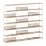 TIPTOE Regal Unit 6 240 cm von Tiptoe 0 Schubladen / Türen, Cream White