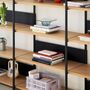 TIPTOE Regal Unit 6 240 cm von Tiptoe 0 Schubladen / Türen, Graphite Black
