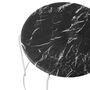 &Tradition Tabletop für Wire Stool VP11 von &Tradition Schwarze Marquina-1
