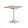 TIPTOE Bistrot-Tisch mit Holz Moka von Tiptoe L: 70 cm / B: 70 cm, Pale Blue