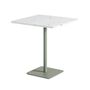 TIPTOE Bistrot-Tisch Moka von Tiptoe L: 70 cm / B: 70 cm, Eucalyptus Grey
