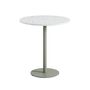 TIPTOE Bistrot-Tisch Moka von Tiptoe Ø: 70 cm, Eucalyptus Grey