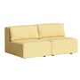 2-Sitzer Sofa Bridge von Tiptoe, Lemon Yellow