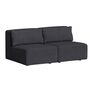 2-Sitzer Sofa Bridge von Tiptoe, Slate Grey