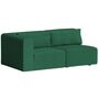 2-Sitzer Sofa Bridge 185 x 105 cm von Tiptoe, Fir Green