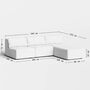 4-Sitzer Sofa mit Chaiselongue Bridge 240 x 210 cm von Tiptoe