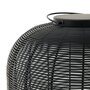Kave Home SARANELLA Outdoor Tischleuchte-Schwarz