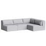 4-Sitzer Ecksofa Bridge 265 x 185 cm von Tiptoe, Ice Gray